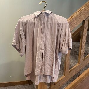 Zenana Outfitters Women's Blouse in Light Brown